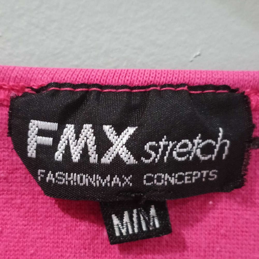 FMX Stretch Women's Cotton Pink  Sleeveless Zip-Up - Picture 2 of 6